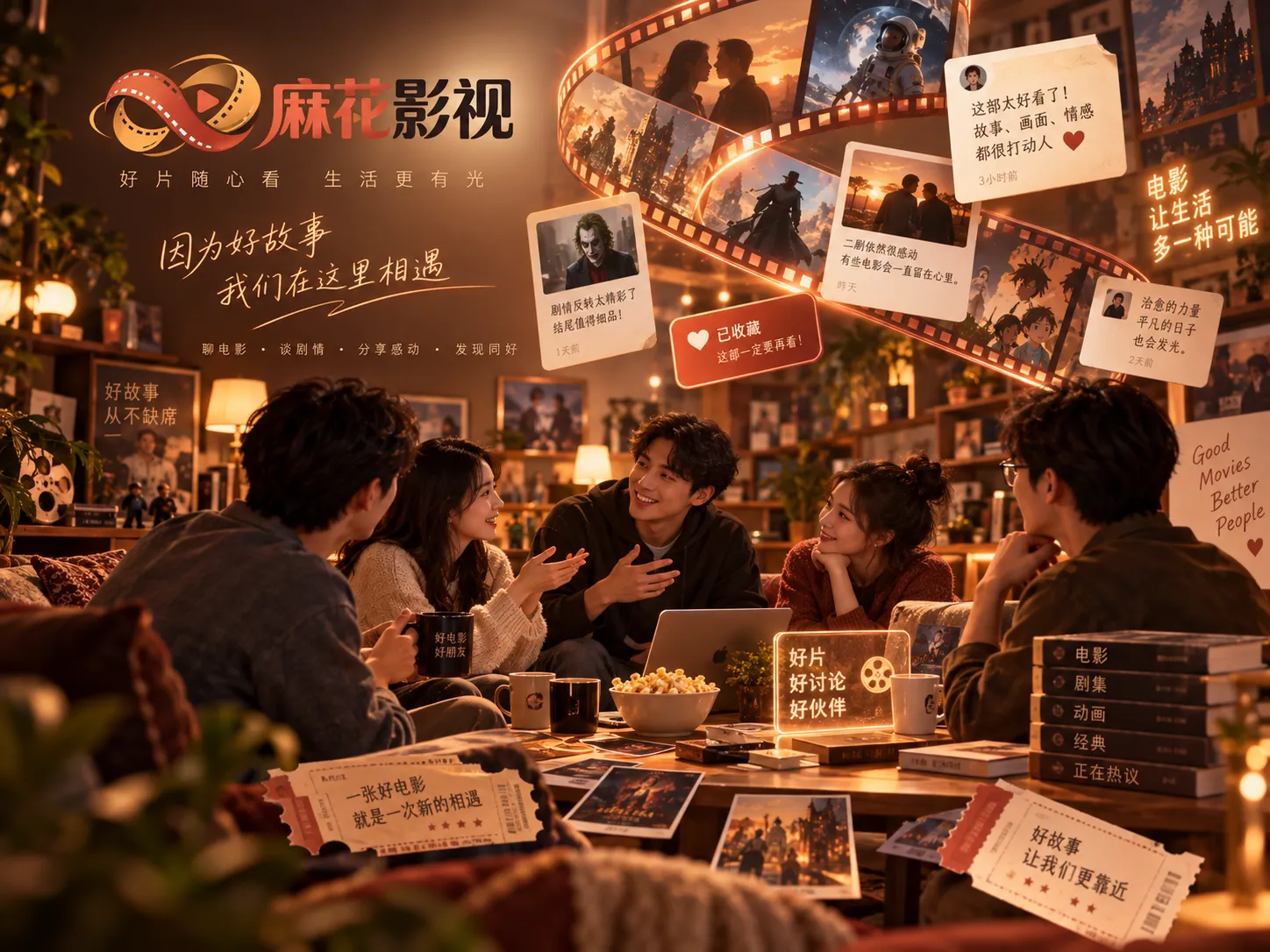 轻量陪伴：选择可随时进出的节目